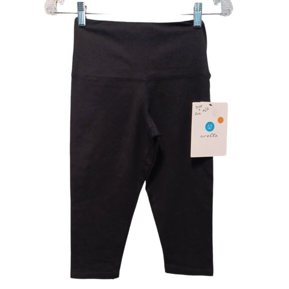 NEW WITH TAGS! Svelte Tummy Control - 4 way stretch spandex capris (4485 - Picture 1 of 7